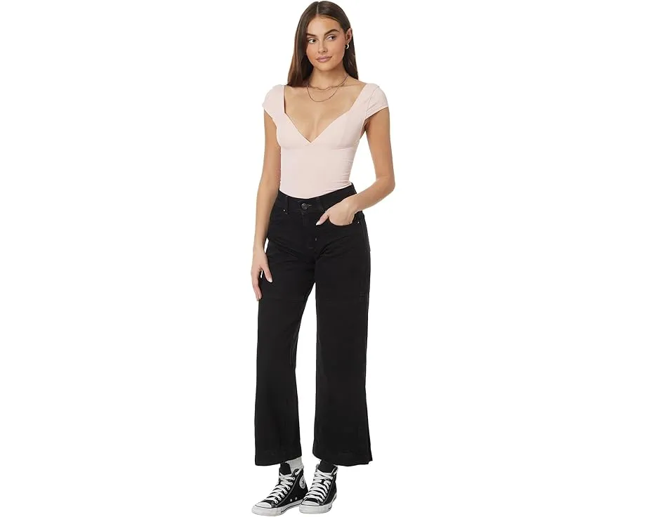 Широкие брюки Benji Relaxed Wide Legs от Free People