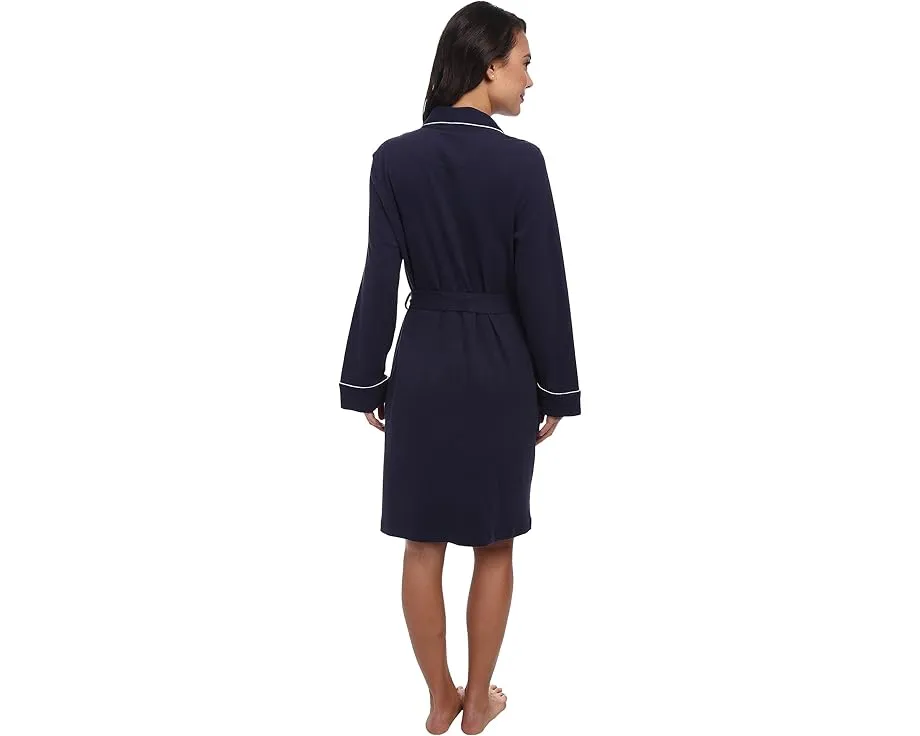 Халат Lauren Ralph Lauren Hartford Lounge с воротником-шалью и стежкой