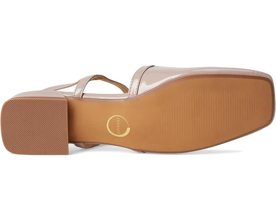 Балетки Journee Collection Gretchenn с ремешками и квадратным носком