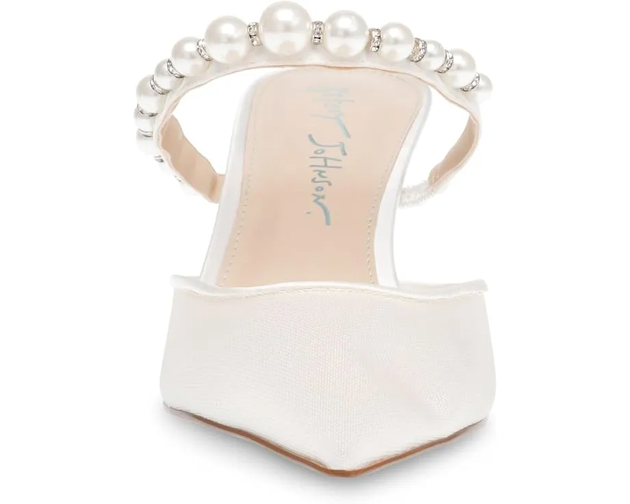 Туфли на каблуке Blue by Betsey Johnson Evey с жемчужным декором