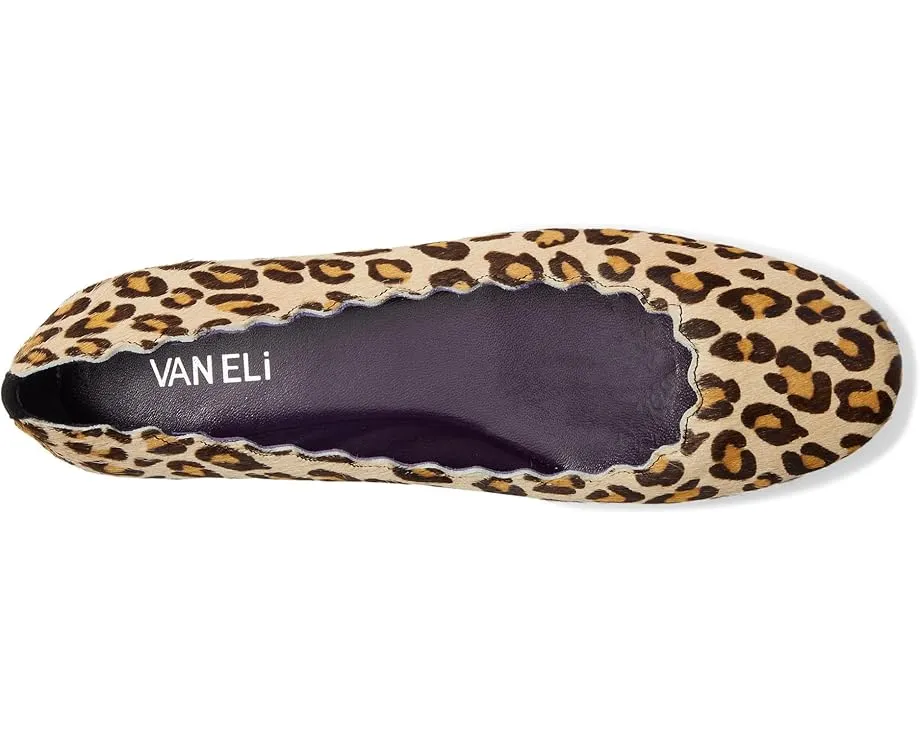 Балетки Vaneli Baird из металлизированной замши на резиновой подошве