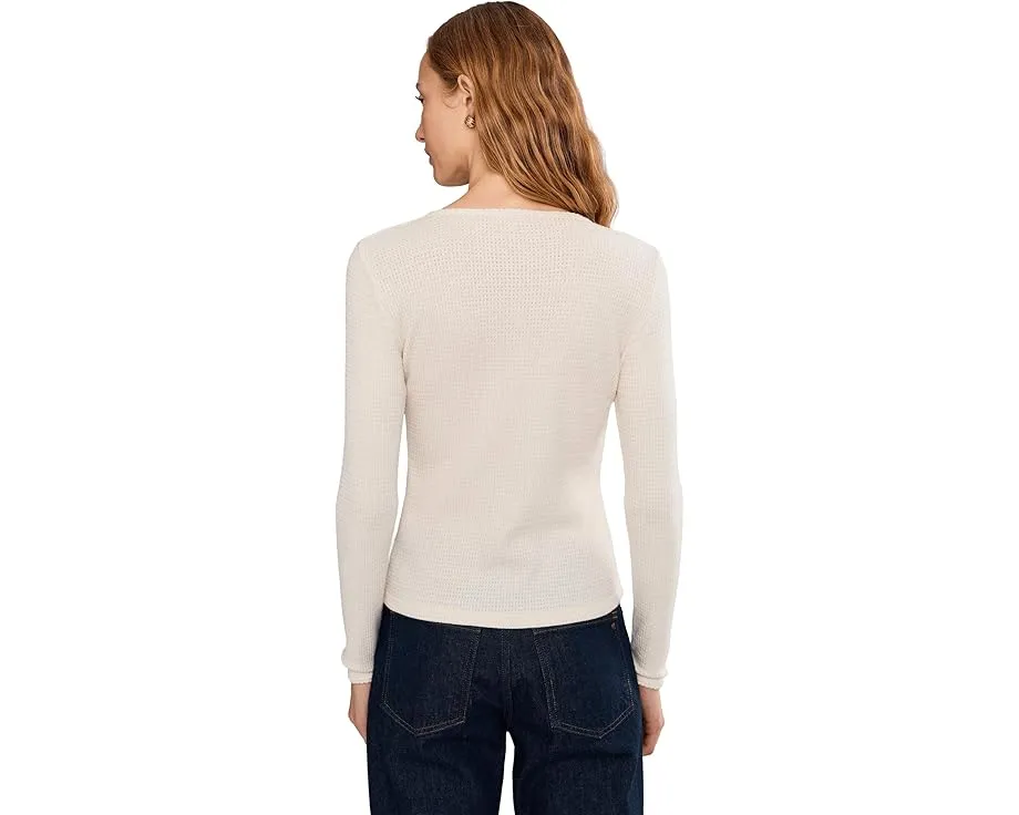 Кардиган Joan с круглой горловиной и вафельной вязкой Madewell