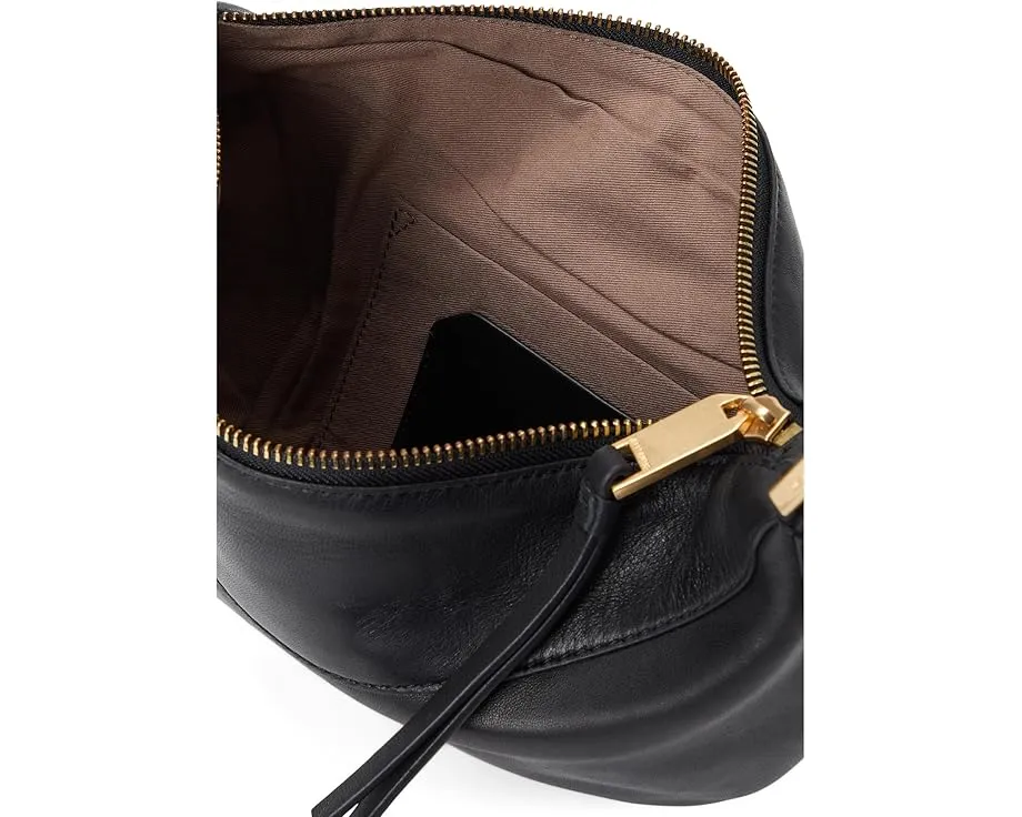 Сумка кроссбоди AllSaints Luna из мягкой овечьей кожи со скрученными швами