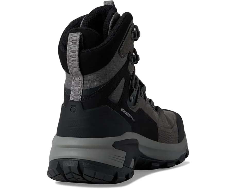 Ботинки Oboz Bridger Ridge Mid GTX с мембраной GORE-TEX и кожаным верхом