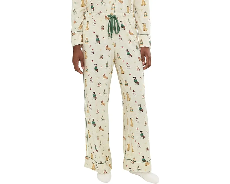 Пижамный комплект Splendid Flora из мягкой ткани Pillowsoft с принтом