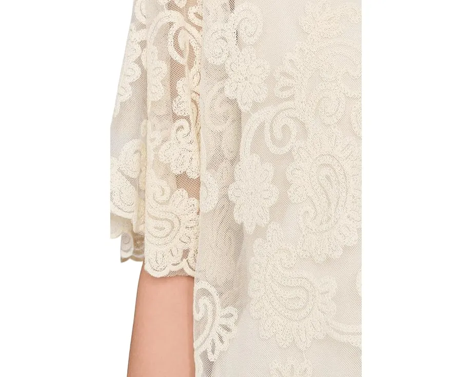 Топ Sanctuary Forever Lace с кружевными деталями и круглым вырезом