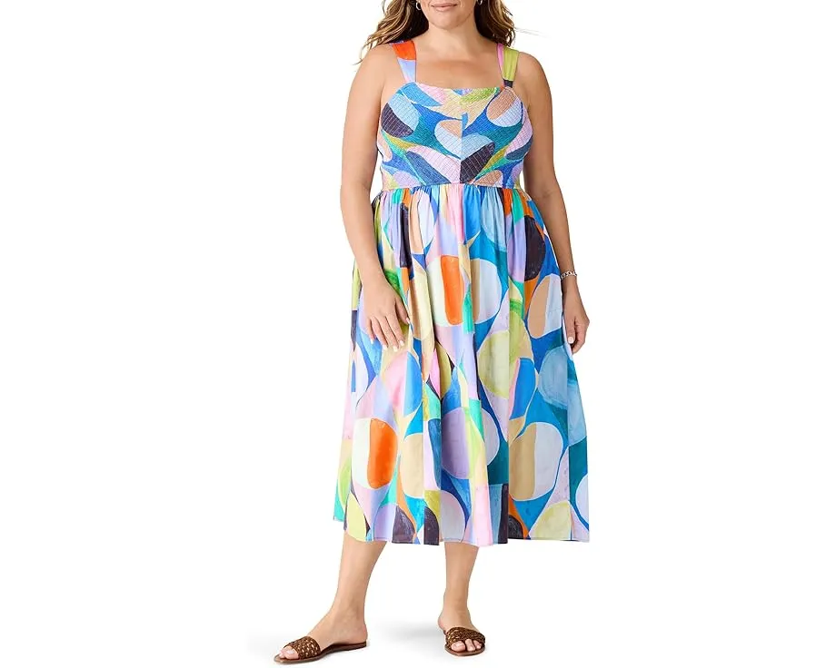 Платье макси NIC+ZOE Plus Size Social Circles Sarah в горошек