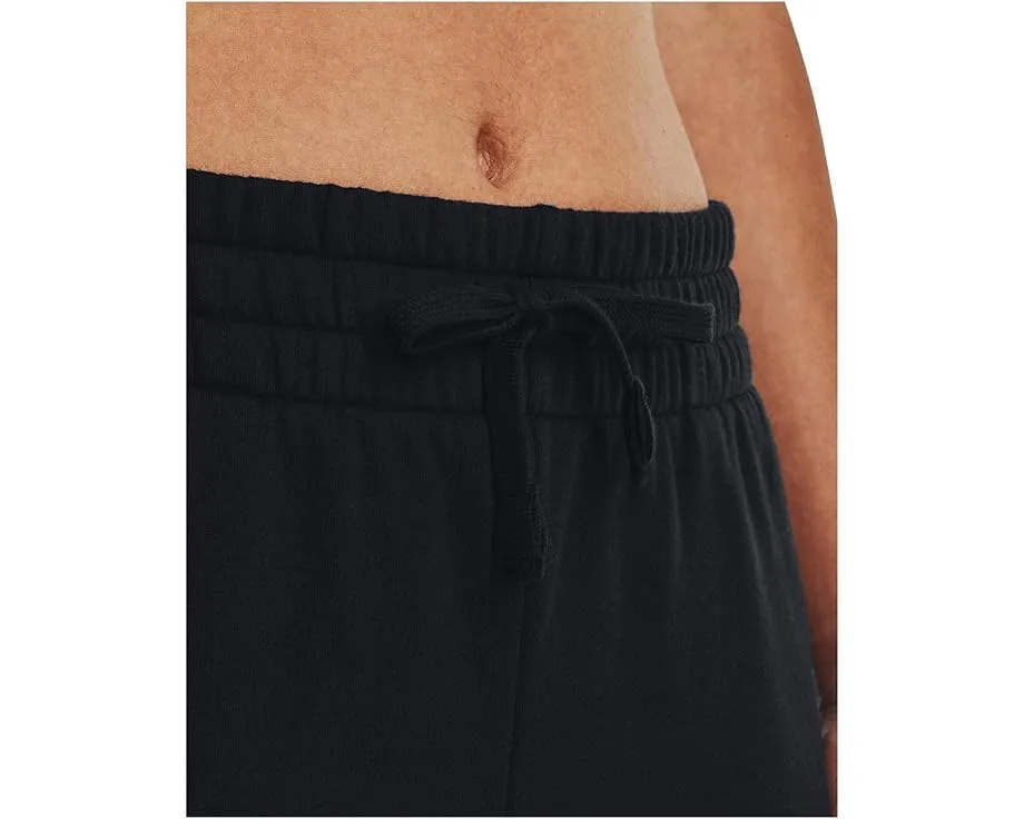 Брюки Under Armour Rival Fleece Straight Leg из флиса с начесом и эластичным поясом