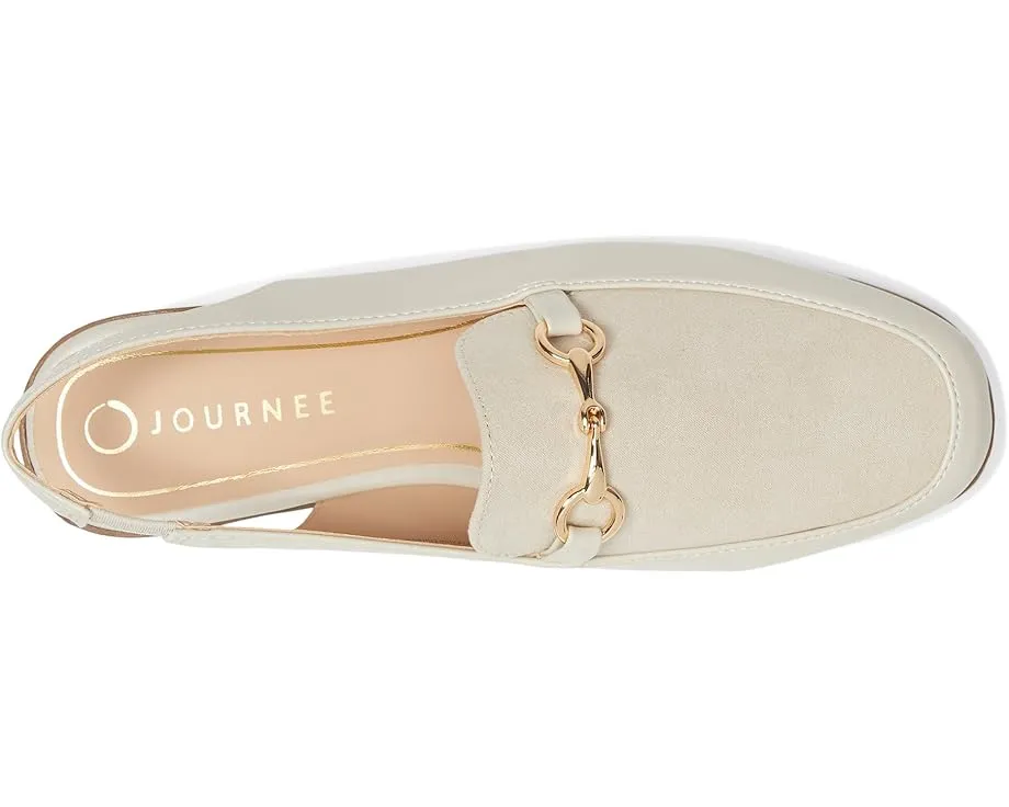 Туфли Journee Collection Lainey на низком каблуке в стиле лоферов