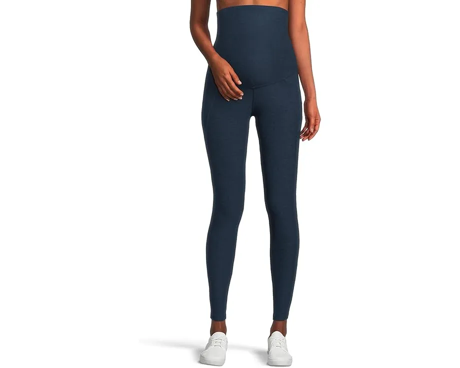 Beyond Yoga Spacedye Love The Bump леггинсы для беременных миди с карманами