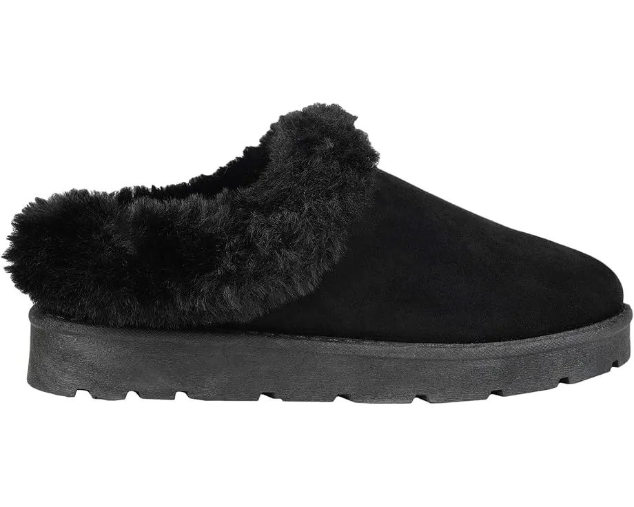 Тапочки Journee Collection Faux Fur Trim Whisp с искусственным мехом и платформой