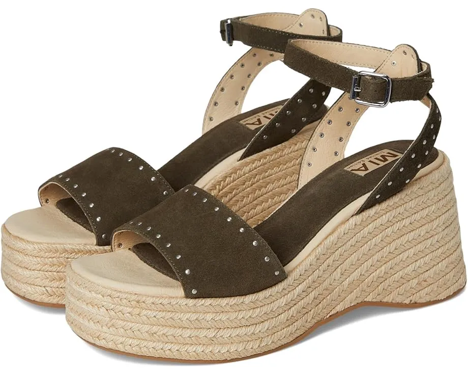 Сандалии MLE-Pascha от MIA с клиновидным каблуком и анатомической стелькой