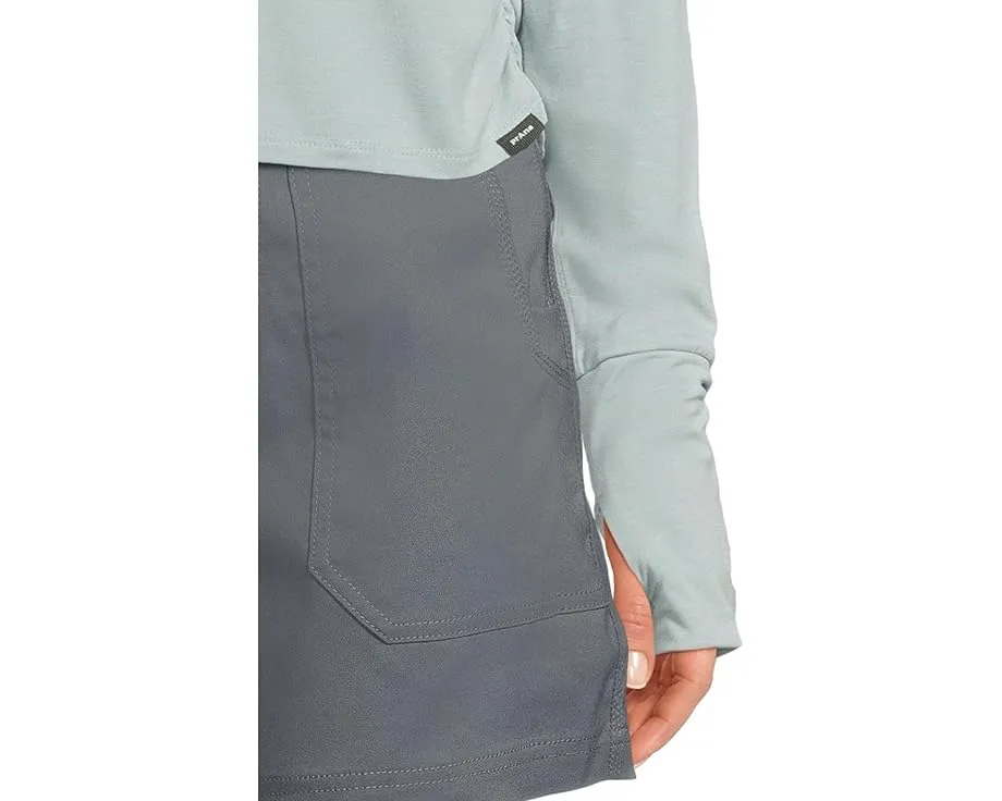 Длинный лонгслив Prana Sol Searcher LS Crew с отверстиями для большого пальца