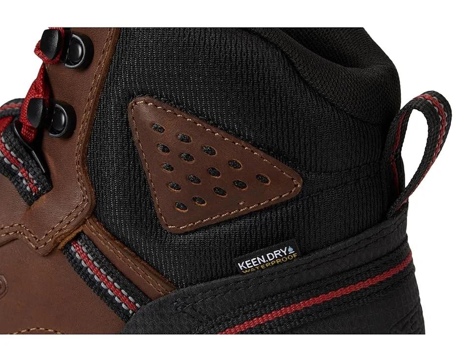 Водонепроницаемые рабочие ботинки KEEN Red Hook Mid с композитным носком