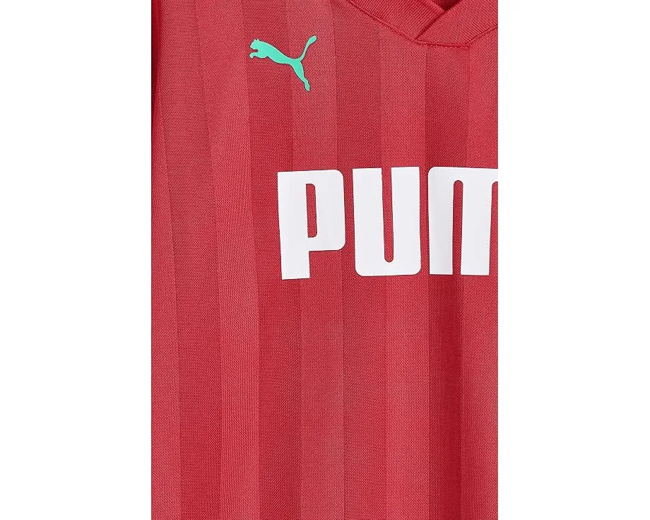 Puma Polo Showtime Pique с принтом Soccer 2026 для детей старшего возраста