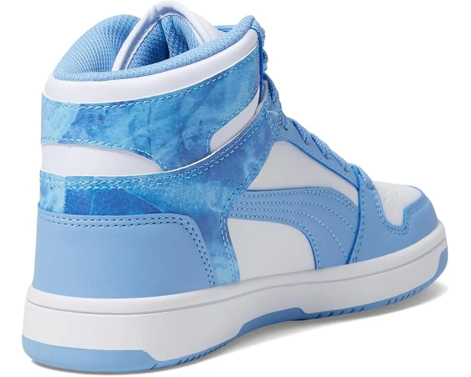 Детские кроссовки PUMA Rebound Layup Mid с технологией SoftFoam+ и перфорацией