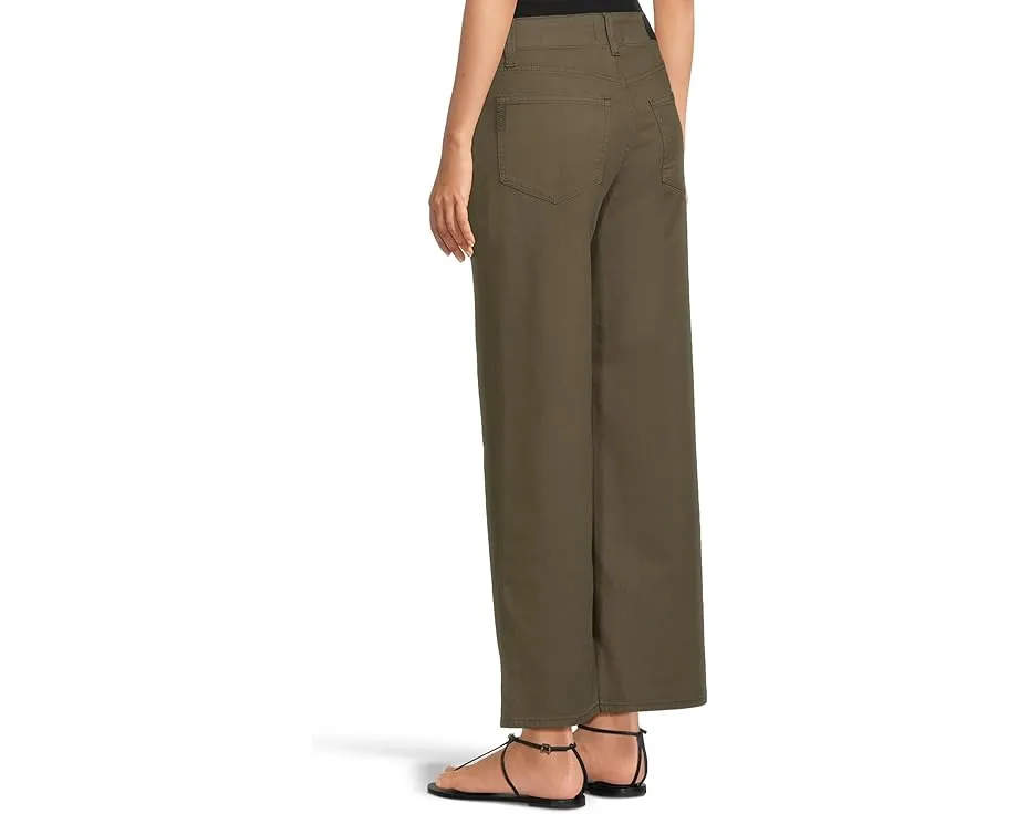 Брюки Paige Ari With Waistband Tie And Stitch Thru Pockets In Vintage Forester Green