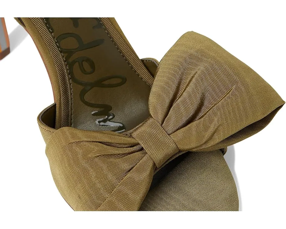 Туфли Ida на каблуке с регулируемым ремешком и бантом Sam Edelman