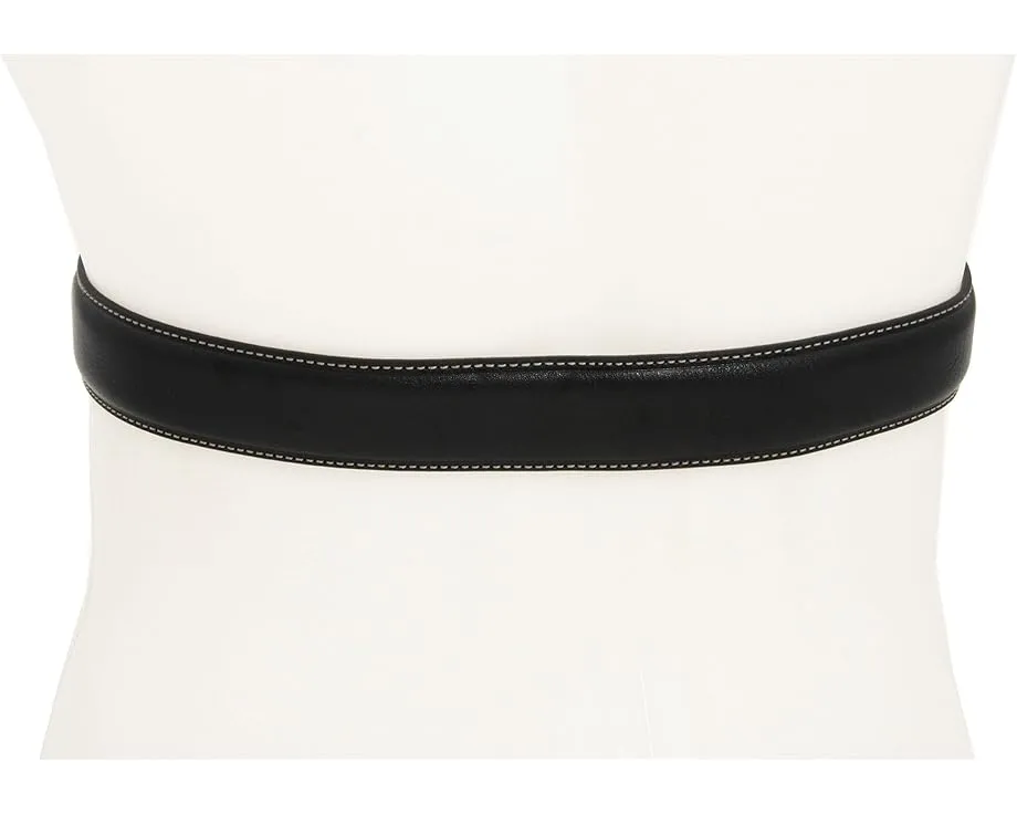 Ремень Johnston & Murphy Topstitched из итальянской кожи с контрастной строчкой