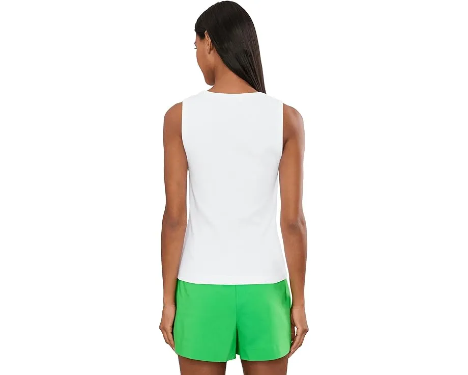 Топ Aricia Knit от Lilly Pulitzer с цветочными аппликациями