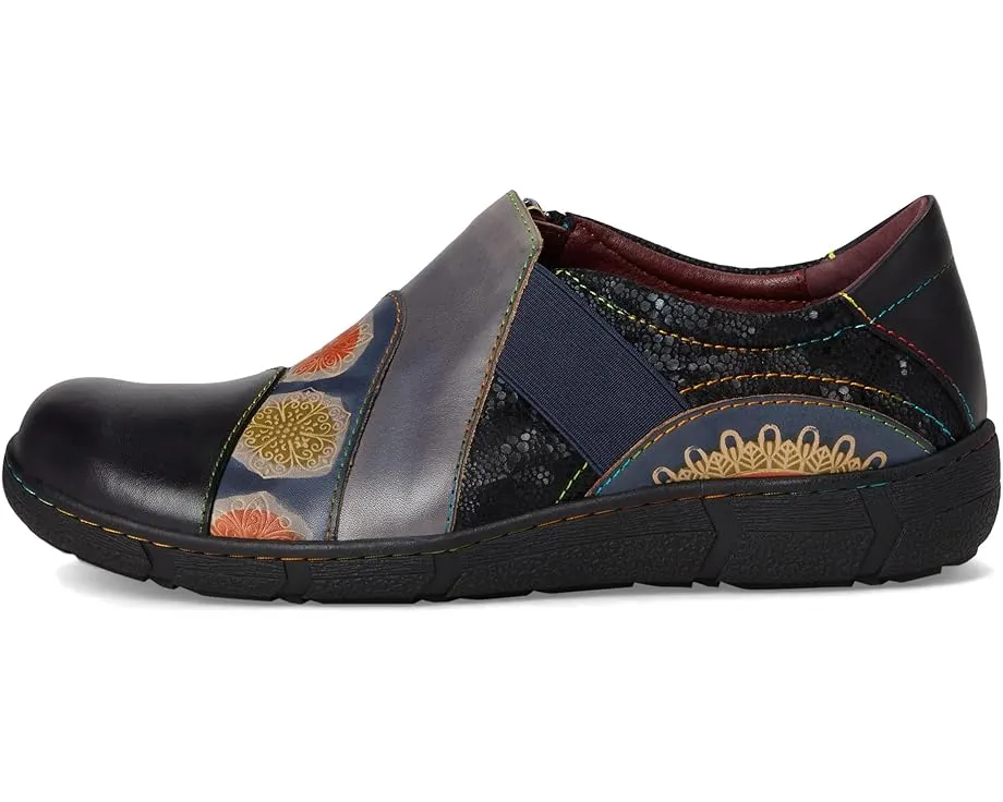 Кроссовки L'Artiste by Spring Step Lata с ручной росписью и резинкой