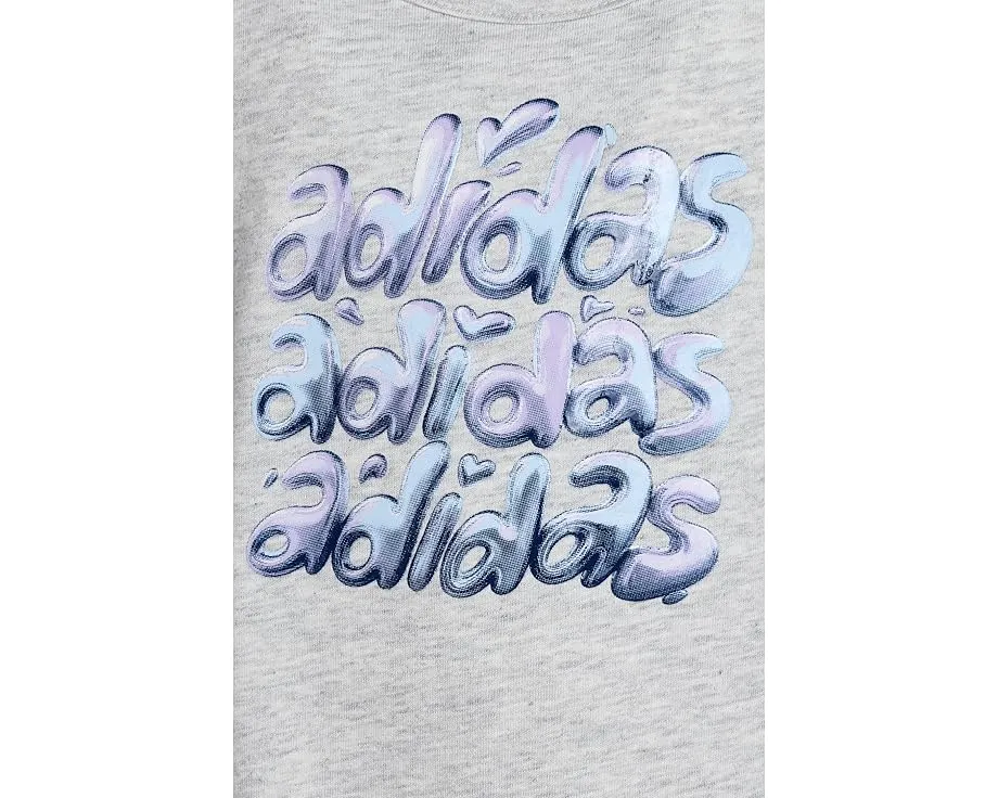 Детский комплект adidas Kids: футболка со складкой сзади и сетчатые шорты