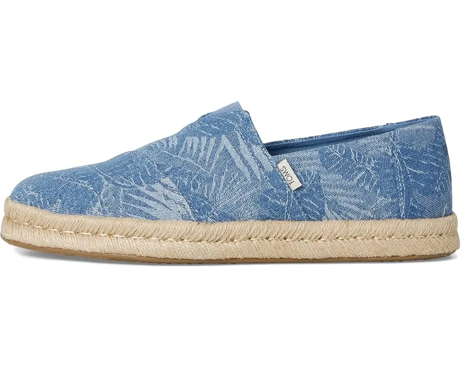 Слипоны TOMS Alpargata Rope 2.0 с оплеткой по подошве