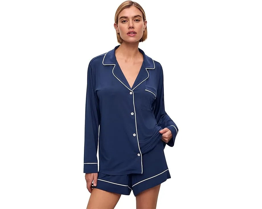 Пижамный комплект Eberjey Gisele с длинным рукавом и шортами