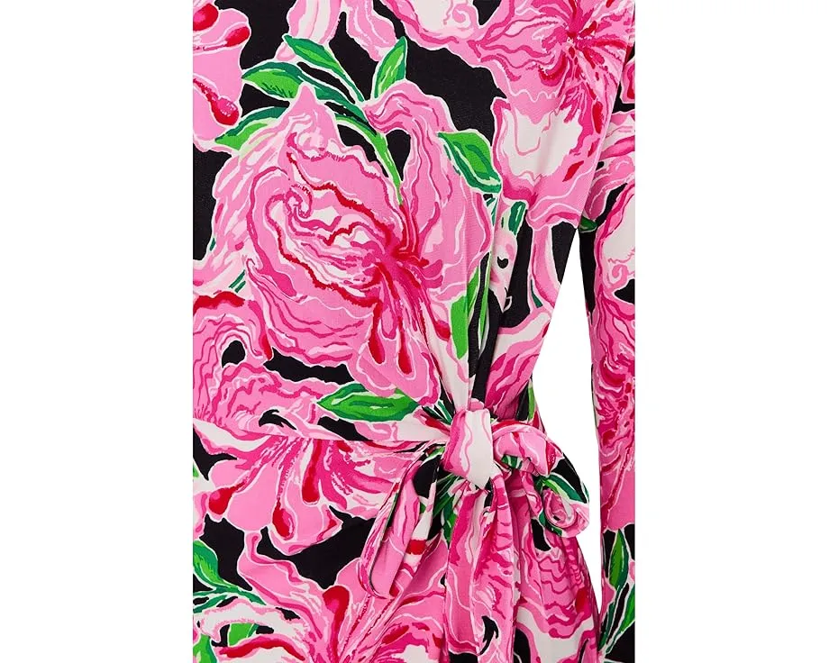 Макси платье Demy с лодочным вырезом и длинными рукавами Lilly Pulitzer