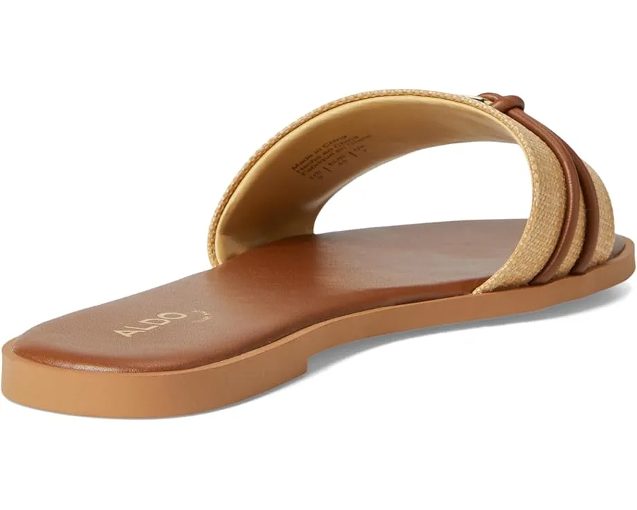 Босоножки ALDO Vasia без застежки с плетеным ремешком и круглым носком