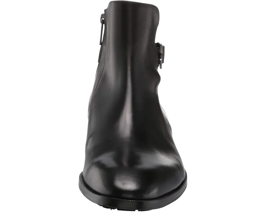 Ботинки Bruno Magli Angiolini из состаренной кожи с декоративной пряжкой и молнией