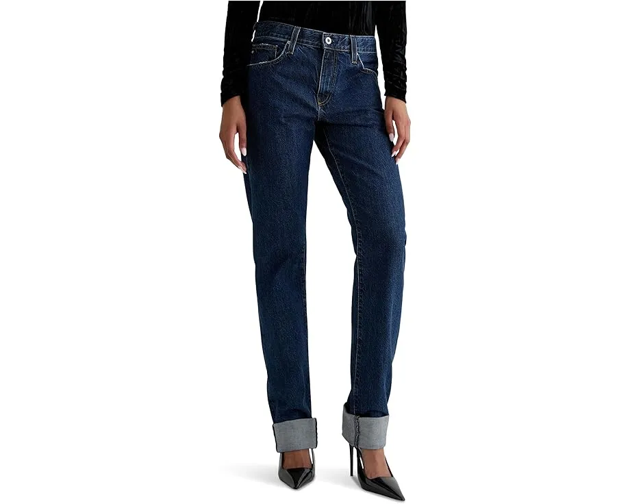 Джинсы AG Jeans The Boyfriend Mid Rise Relaxed Fit свободного кроя