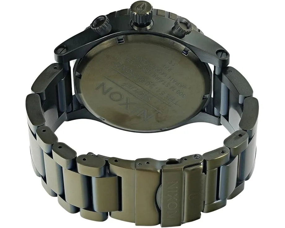 Наручные часы Nixon 51-30 Chrono с хронографом и водонепроницаемостью 300 м