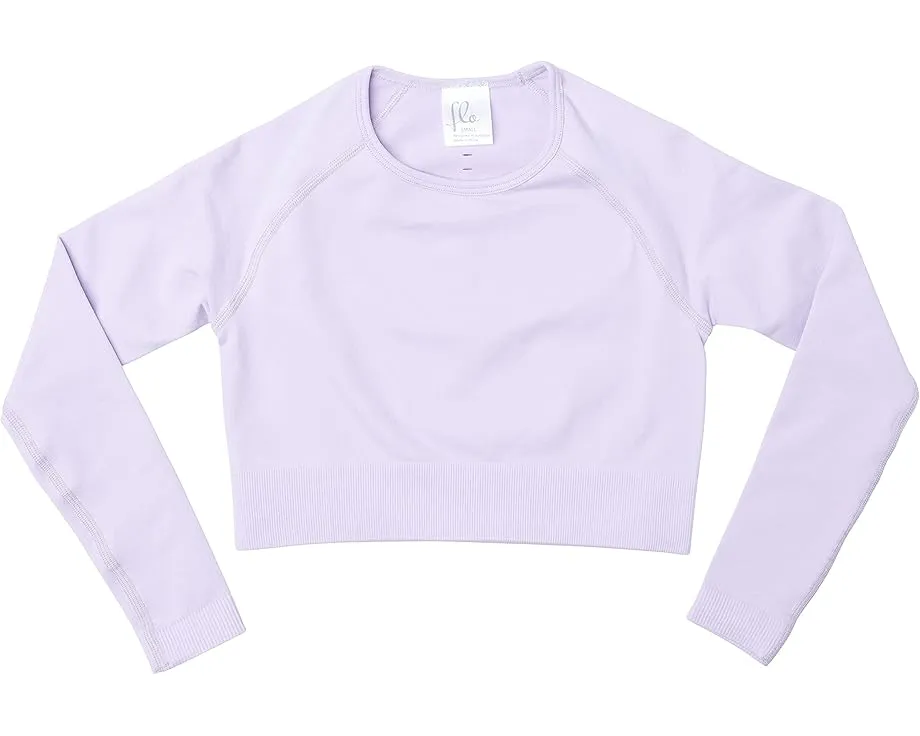 Лонгслив Flo Active Hollie для детей с ребристой бесшовной структурой