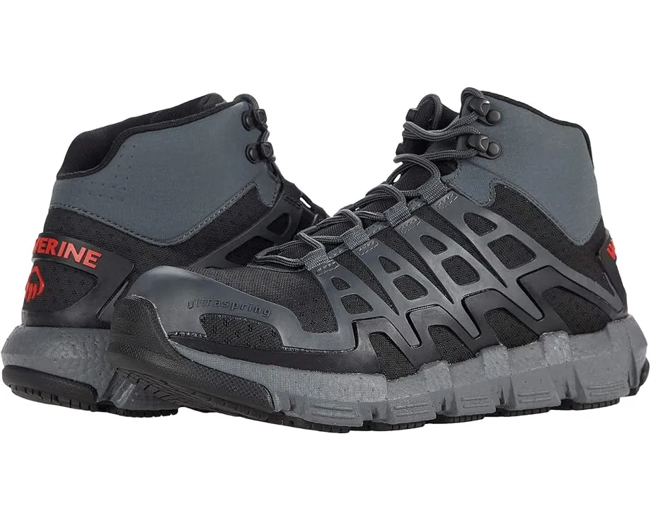 Рабочие ботинки Wolverine Rev Durashocks Ultraspring Mid с мыском CarbonMAX