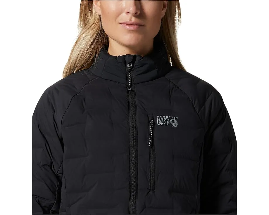 Куртка Mountain Hardwear Stretchdown с утеплителем из пуха и карманами на молнии