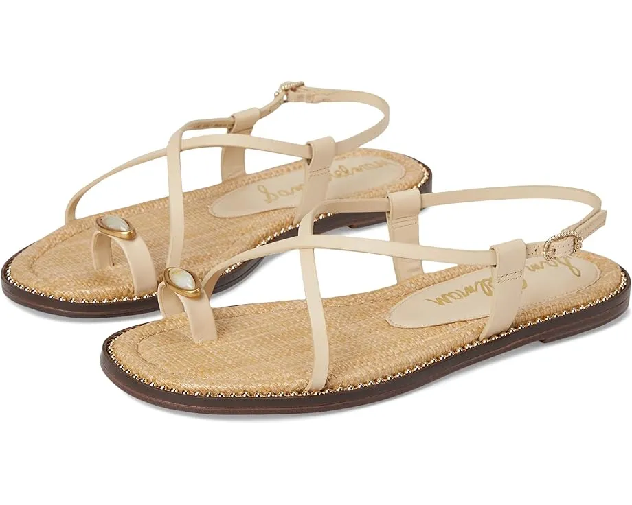 Сандалии Sam Edelman Tenly с ремешками и кольцом на палец на низком каблуке