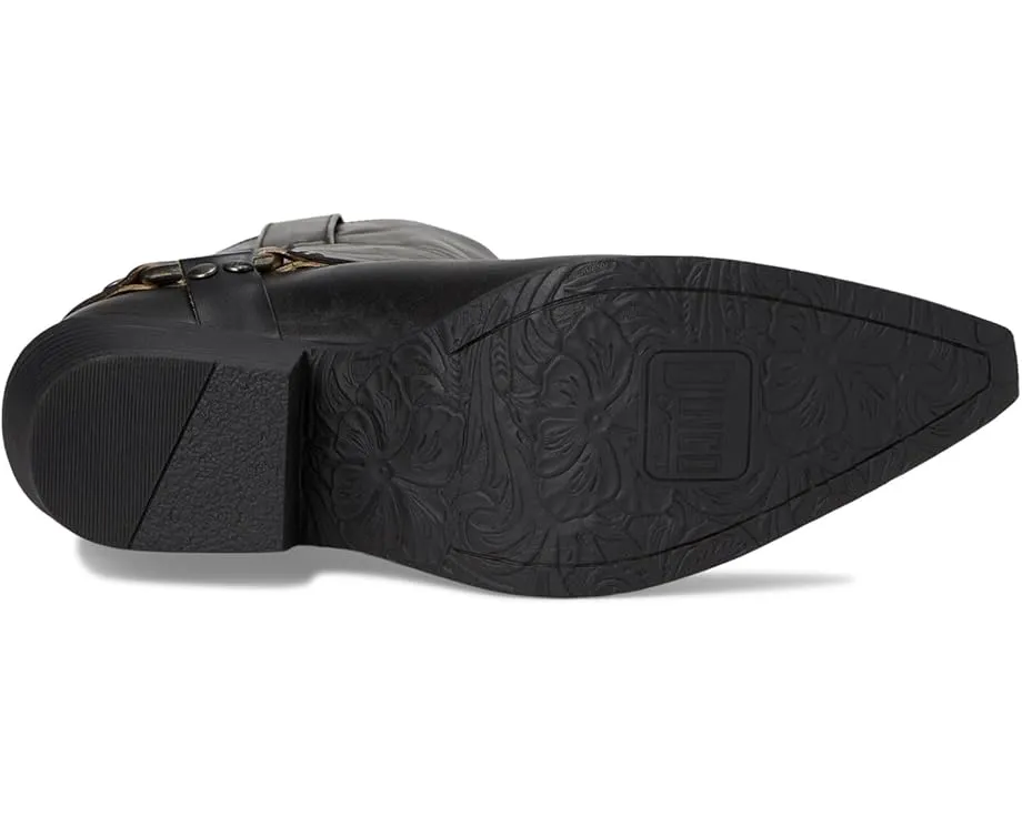 Сапоги Dingo Ride A Way из состаренной кожи с ремешком