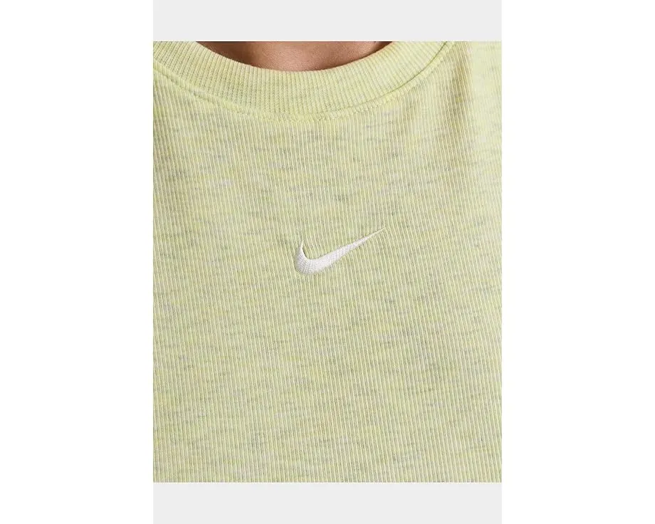 Кроп топ Nike Sportswear Chill Knit с ребристой структурой и укороченным кроем