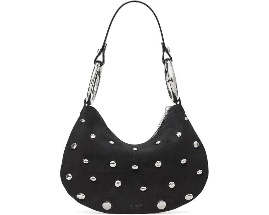Сумка через плечо Kate Spade New York The Bangle из замши со стразами