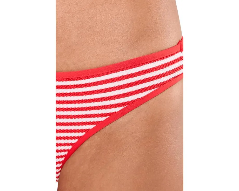 Шорты низкой посадки Seafolly Club House Hipster с контрастной окантовкой