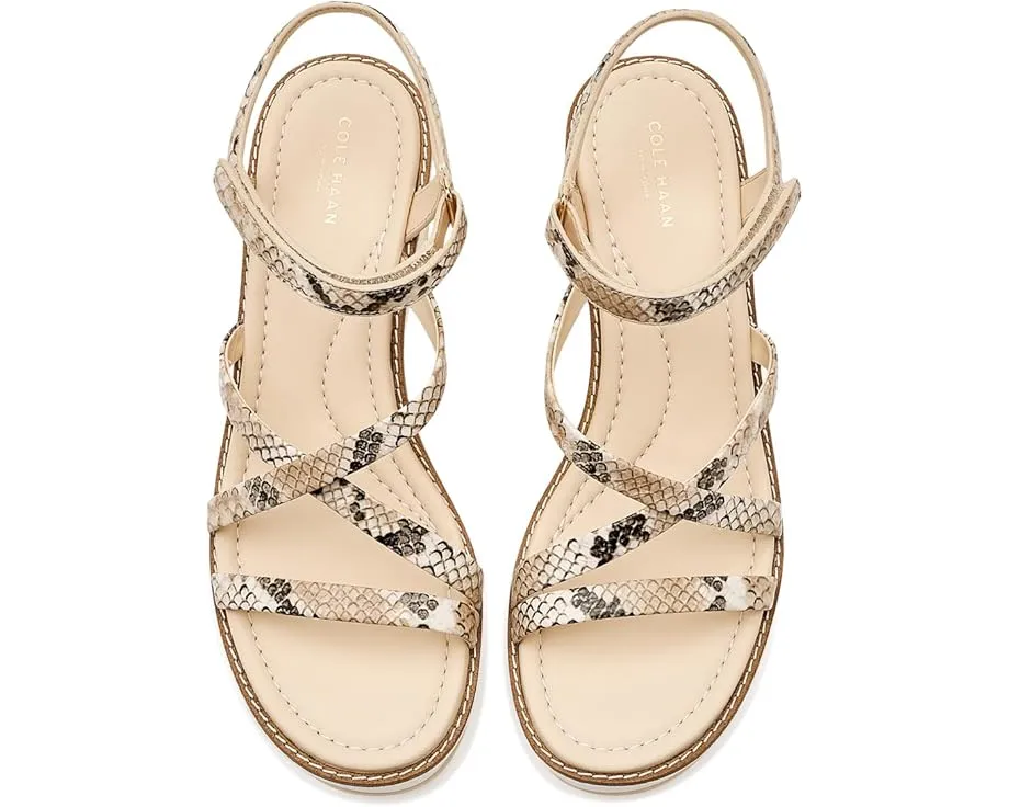 Босоножки Cole Haan Grand Ambition Azzura на платформе с регулируемым ремешком