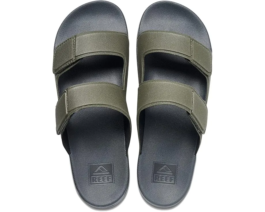 Сланцы Reef Cushion Tradewind с текстильной подкладкой и застежкой на липучке