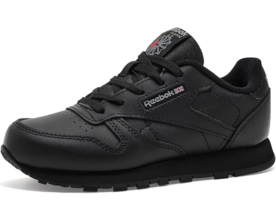 Кроссовки Reebok Classic Leather для детей с кожаным верхом и резиновой подошвой