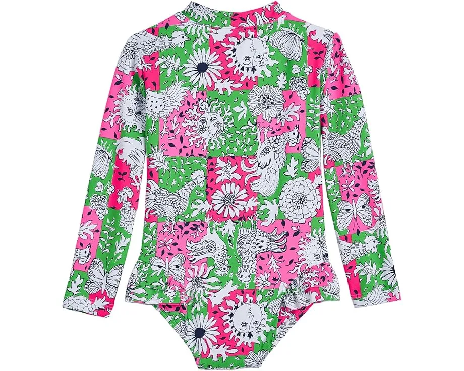 Детский рашгард Denning с защитой UPF 50+ от солнца Lilly Pulitzer Kids