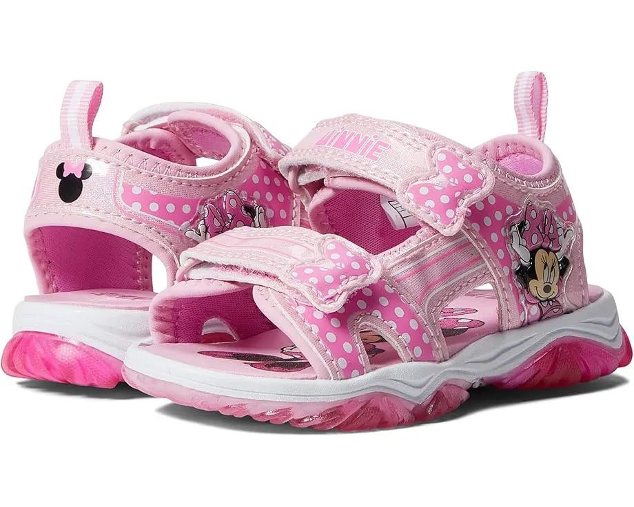 Светящиеся сандалии Josmo Minnie для малышей с открытым носком