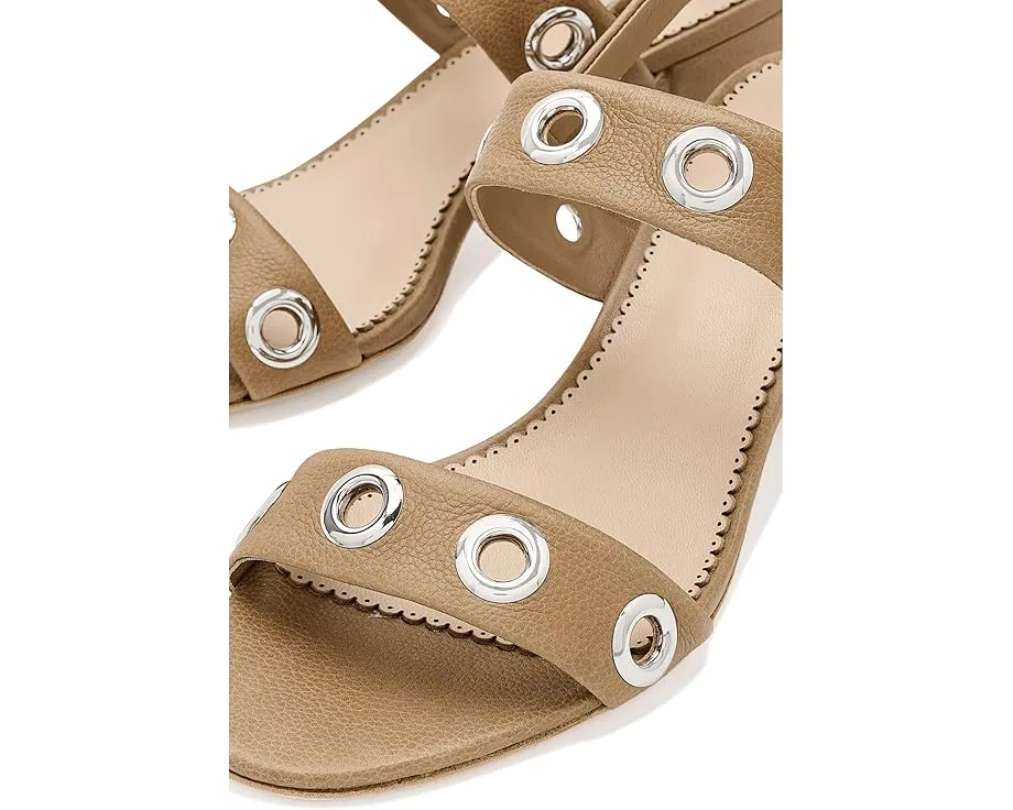 Босоножки Gemma Grommets на устойчивом каблуке с люверсами