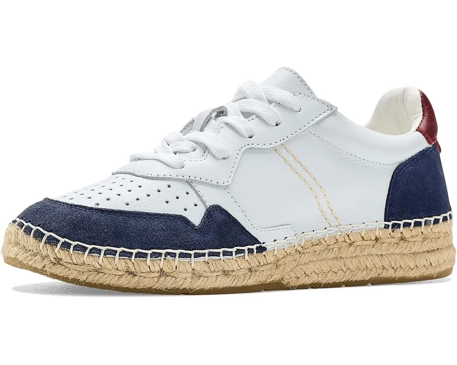 Кроссовки Serendipity с подошвой эспадрильи из кожи и замши
