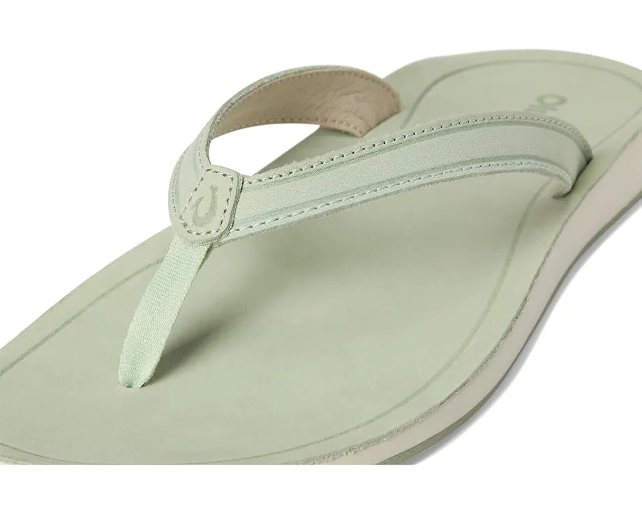 Кожаные шлепанцы OluKai Southshore с водонепроницаемой конструкцией