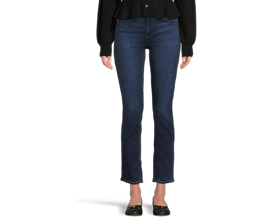 Paige Джинсы Paxton с зауженными штанинами до щиколотки в тёмной стирке